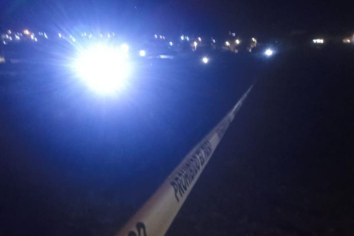 La policía municipal acudió a la comunidad de Azoyatla tras el reporte del hallazgo