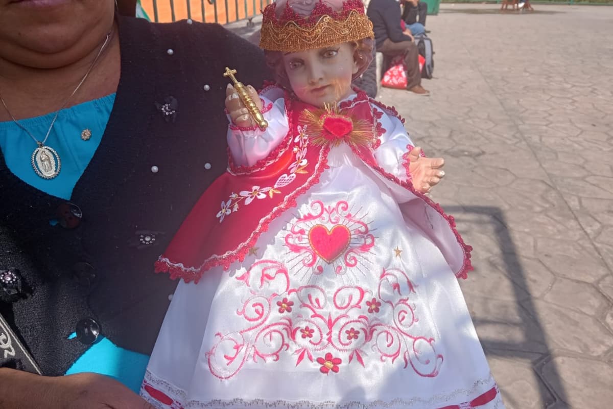 La madre de Zacualtipán acudió a la iglesia con la esperanza de ver a su hijo completamente recuperado
