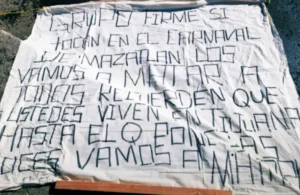 Mensaje amenazante encontrado en Tijuana pone en alerta a Grupo Firme y sus seguidores