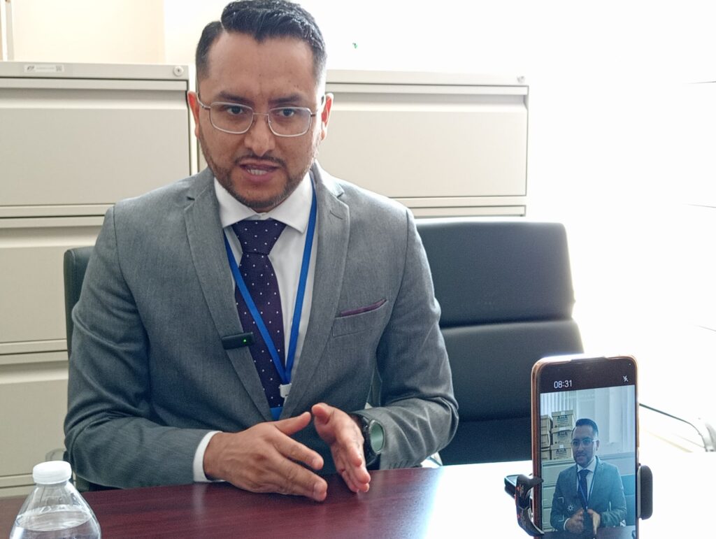 Iván Camacho Ramírez, subdelegado de la Procuraduría de la Defensa del Contribuyente (Prodecon) Hidalgo