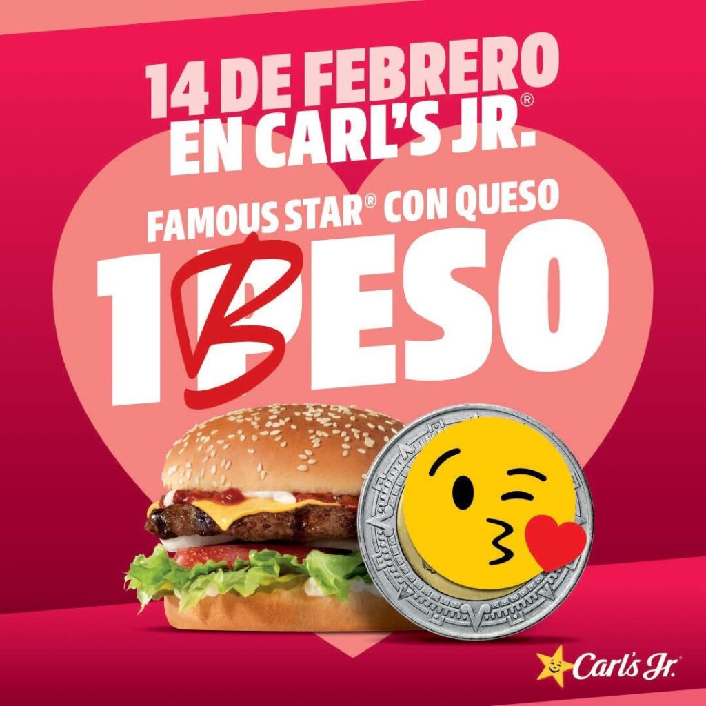 Carl's Jr. Hidalgo celebra el amor y la amistad con una promoción especial