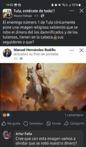 Usuarios de redes sociales condenan el regreso del exedil, acusado de desviar fondos destinados a damnificados por inundaciones