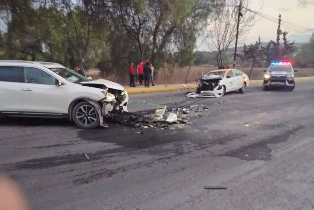 Impunidad en Atotonilco de Tula: Conductor ebrio impacta a taxista y queda libre