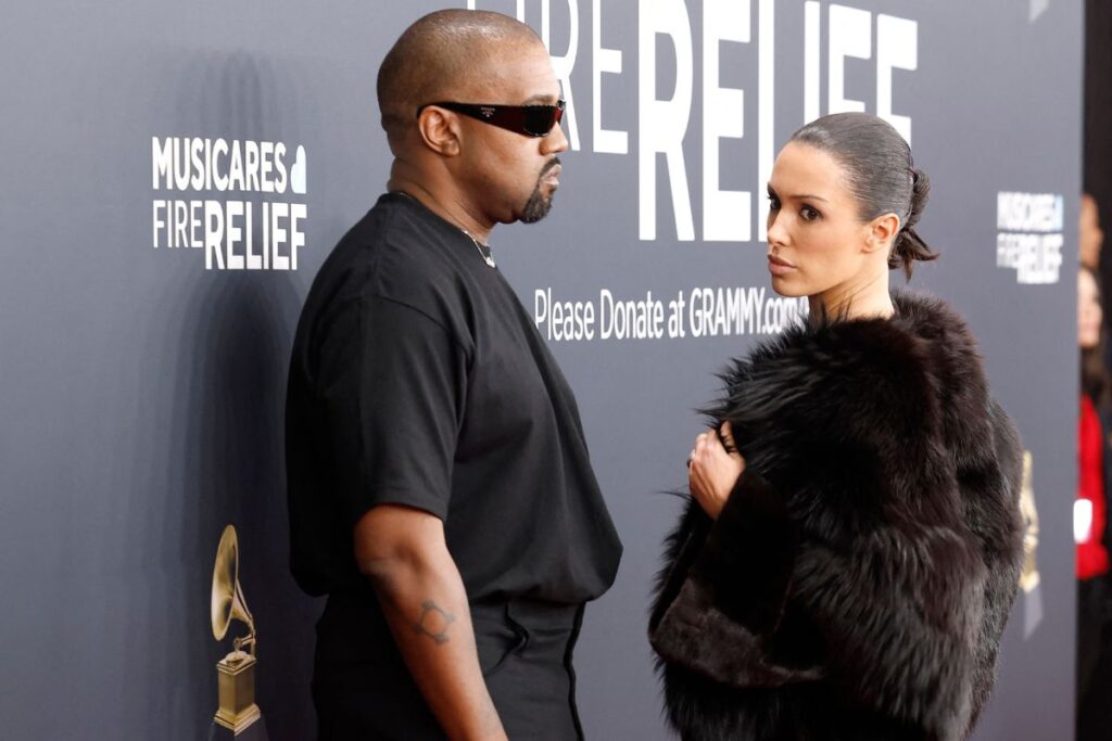 Kanye West y Bianca Censori se divorcian tras escándalo en la alfombra roja de los Grammy