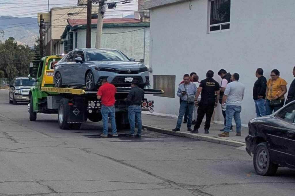 Fuerte operativo policiaco en Pachuca tras la búsqueda de un presunto feminicida