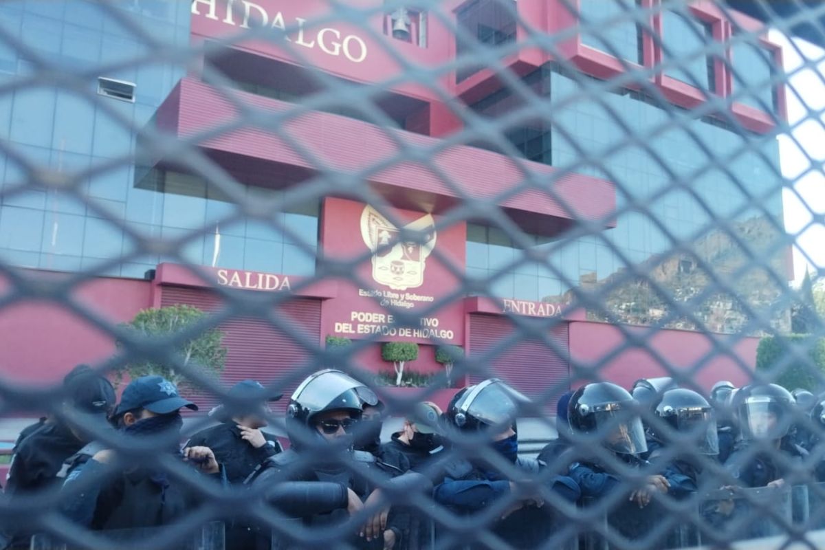 Tres detenciones tras los disturbios del 8M en Hidalgo; dos ya tienen prisión preventiva / Foto de Juan Martínez 