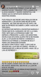 El testimonio de Karla Sofía Gascón ha causado impacto y preocupación en sus seguidores.