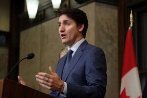El primer ministro canadiense, Justin Trudeau, califica de 