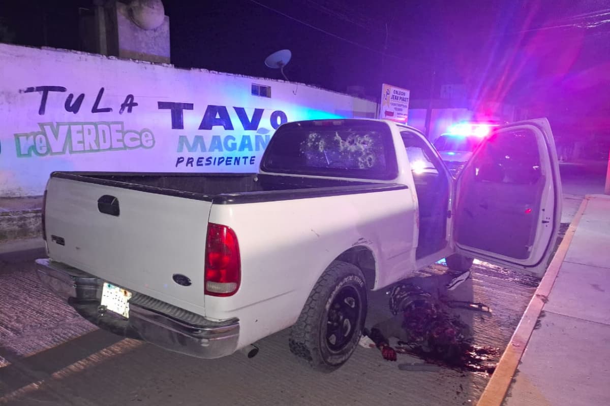 Vecinos de San Marcos reportaron un ataque en Tula que terminó con dos víctimas fatales