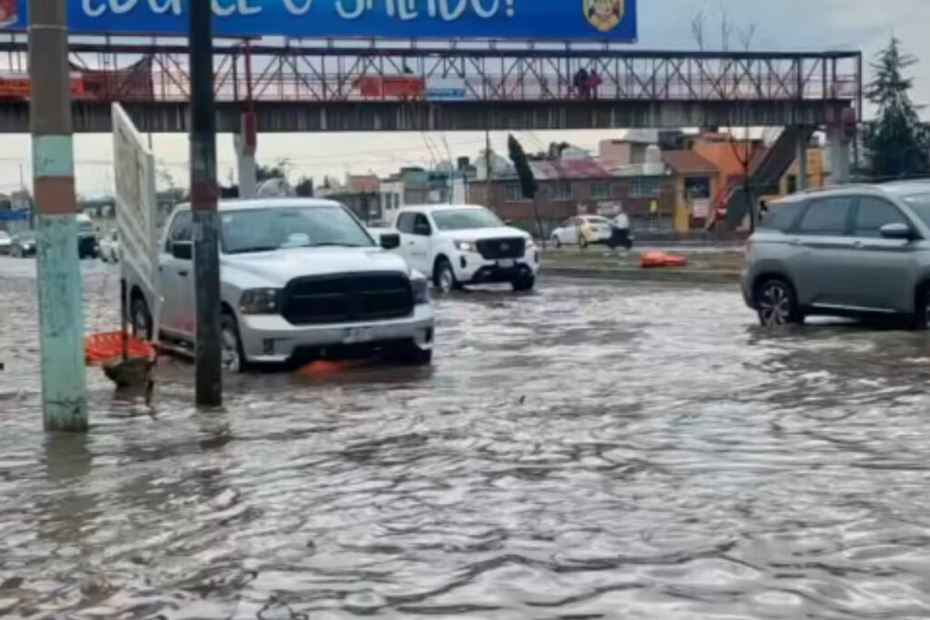 La inundación de la Pachuca-Sahagún el 21 de febrero ocasionó un sinfín de críticas
