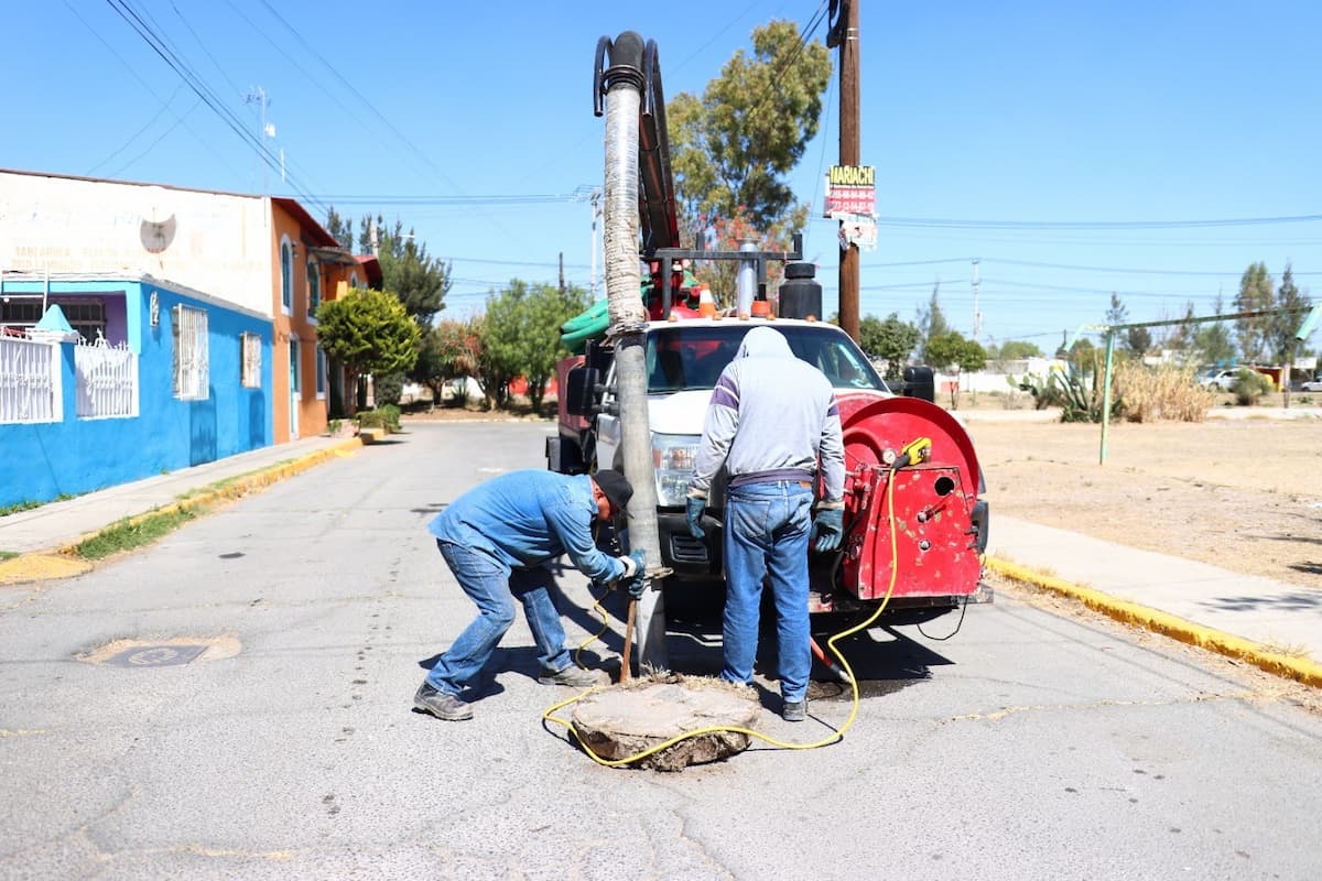 La Comisión de Agua y Alcantarillado de Tizayuca Hidalgo (CAAMTH) llevó a cabo la rehabilitación de tres camiones Vactor