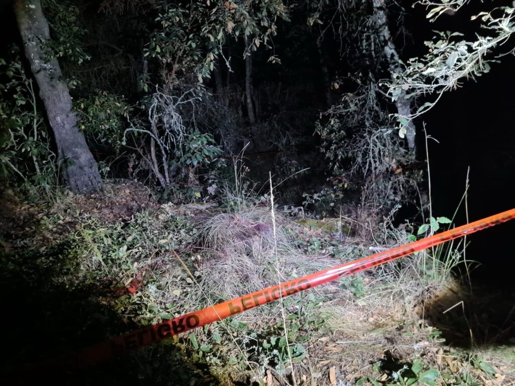Autoridades de Cuautepec colaboraron en la localización del cuerpo de la oficial desaparecida.