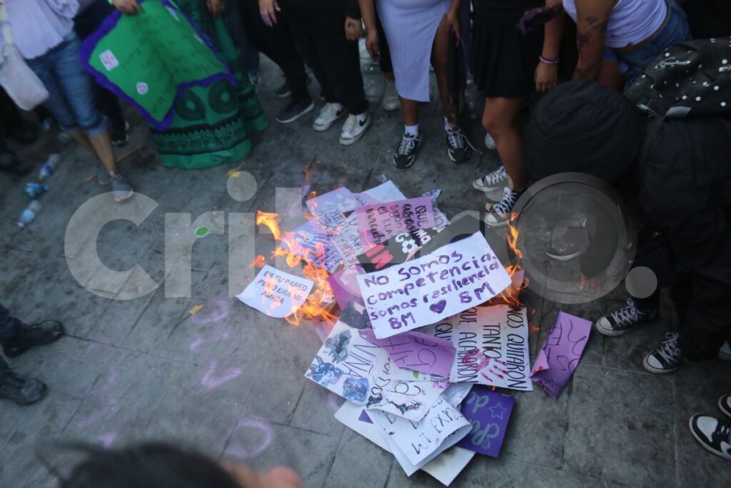 Marcha 8M en Pachuca: Esto es lo que ocurrió, el recorrido y las incidencias