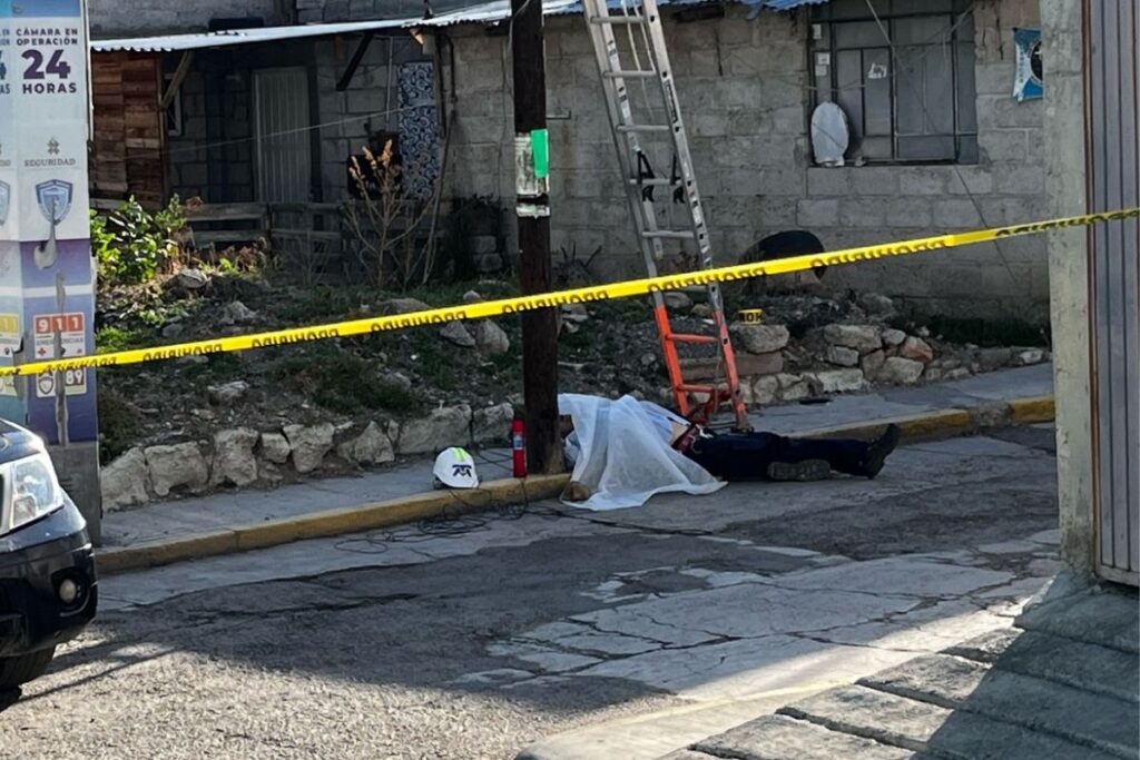Mineral de la Reforma: Fatal accidente de trabajador de Telmex en Pachuquilla; esto ocurrió