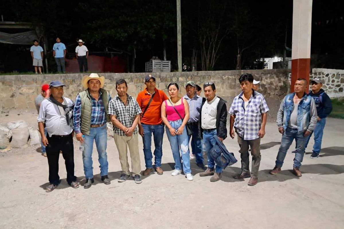 El hombre fue liberado tras la intervención de autoridades ejidales y comunitarias de Tlanchinol | Foto: Salomón Hernández