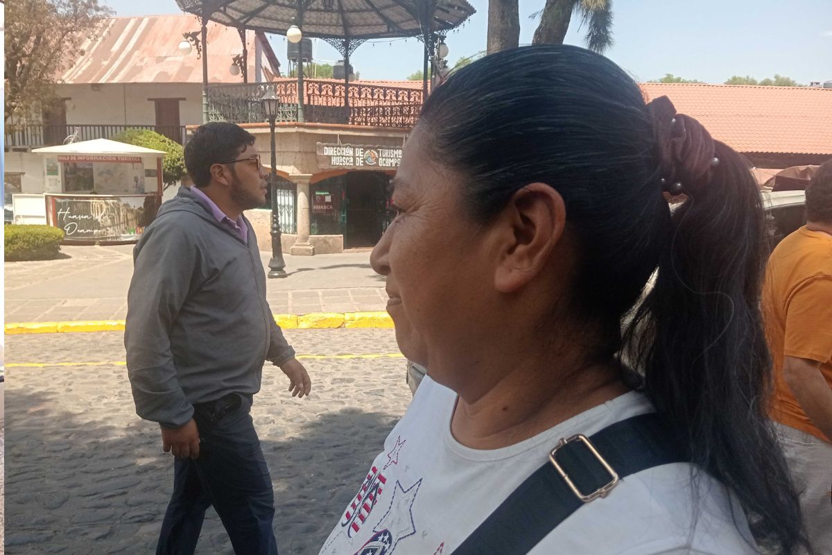 La pobladora mencionó que se suministra agua dos veces por semana | Foto: Martha Sáenz