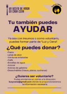 Iniciativa estudiantil entrega alimentos a las afueras de hospitales de la capital hidalguense