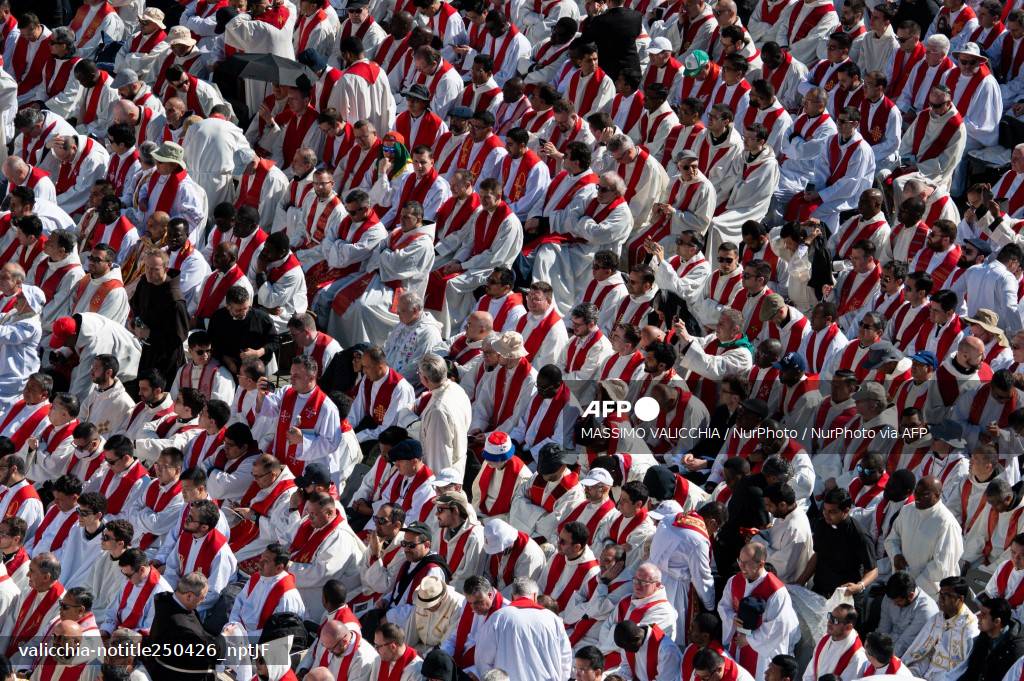 Cardenales buscan unidad antes de comenzar el Cónclave en el Vaticano / Foto de AFP
