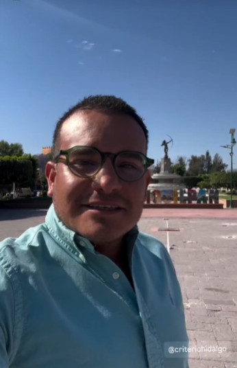 El edil negó con un video su visita a Baja California 