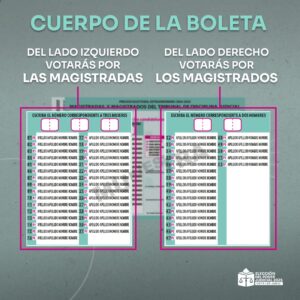 La elección del Poder Judicial se llevará a cabo el 1 de junio próximoFoto: Especial