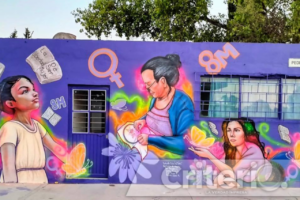 Cada mural conmemora fechas clave en la historia y cultura local