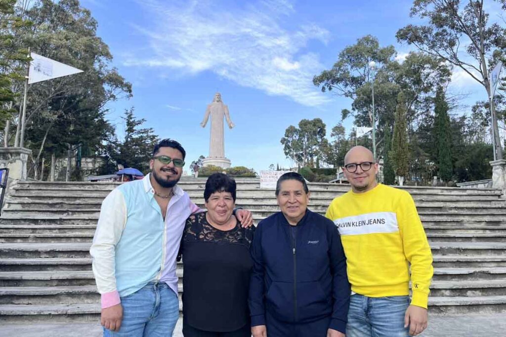 La segunda ruta recorre la parte antigua de la ciudad y se dirige hacia el Cristo Rey
