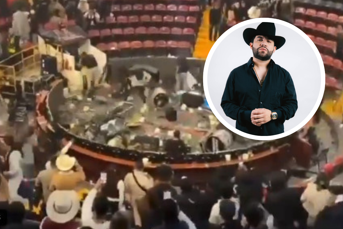 La actuación en Texcoco culminó en caos luego de que se anunciaran restricciones en el contenido musical