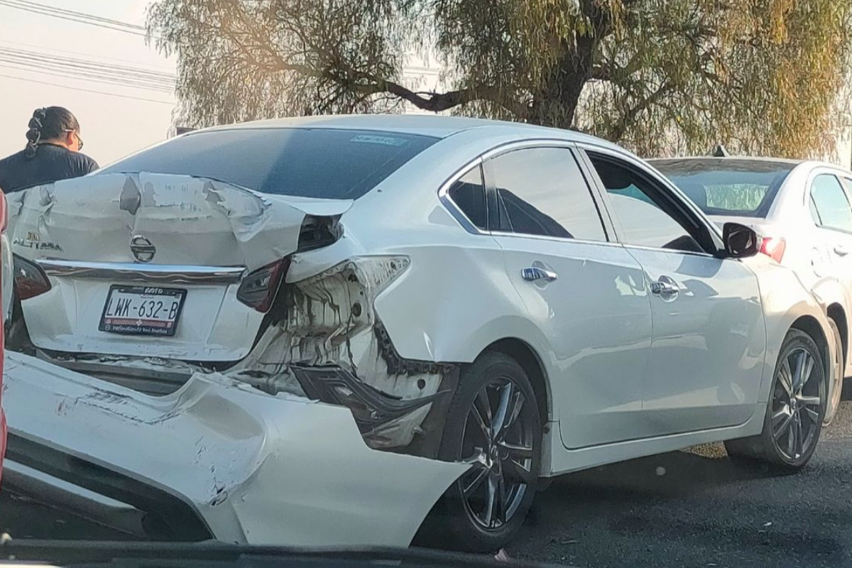 Accidente en la México–Pachuca: El choque múltiple afecta gravemente la circulación con dirección a Pachuca. Se recomienda precaución
