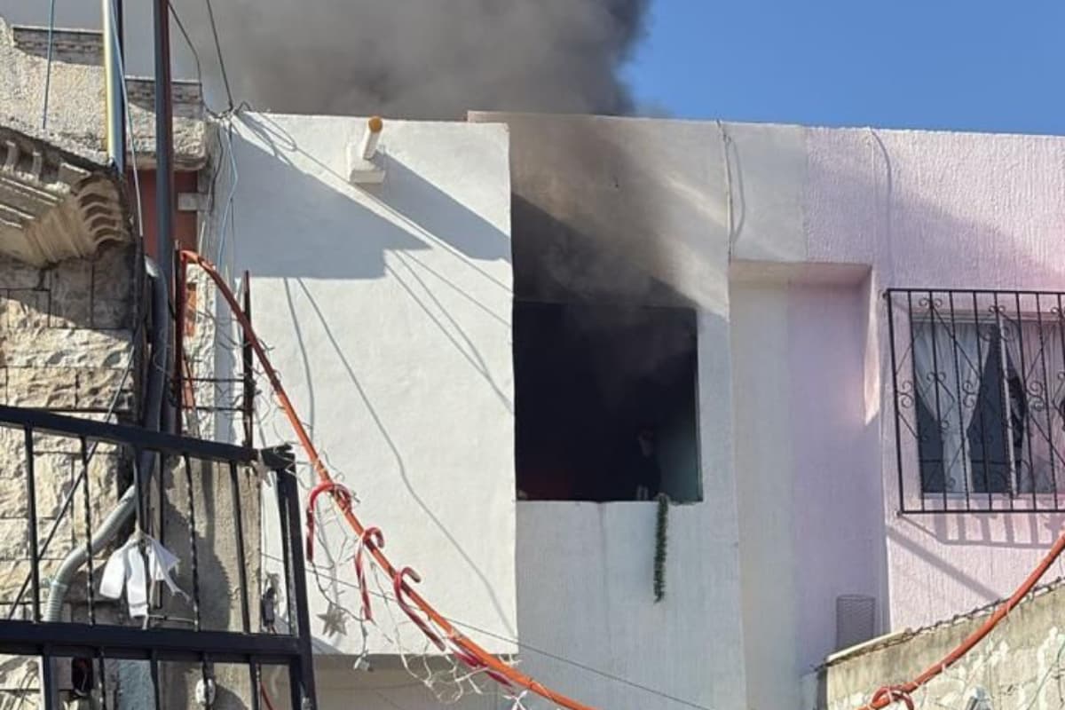 Fuga de gas provoca incendio en domicilio de Mineral de la Reforma