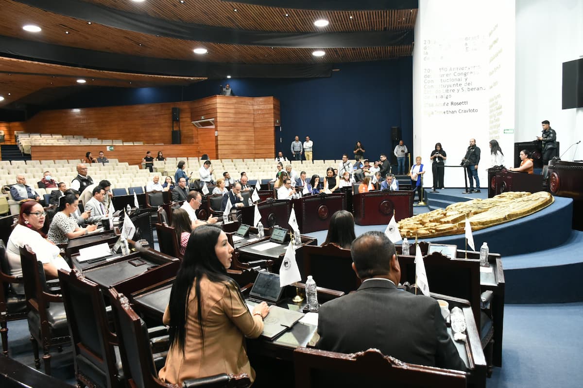 En tribuna, el Congreso de Hidalgo expuso iniciativas de impacto social