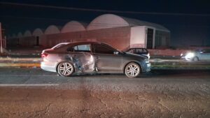 La circulación fue detenida por más de una hora sobre la carretera Pachuca-Sahagún.