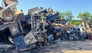 Las unidades con blindaje artesanal fueron inutilizadas por la FGR