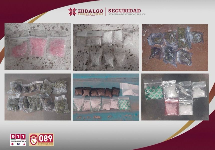 En el mismo inmueble, las autoridades encontraron 337 dosis de presunta droga