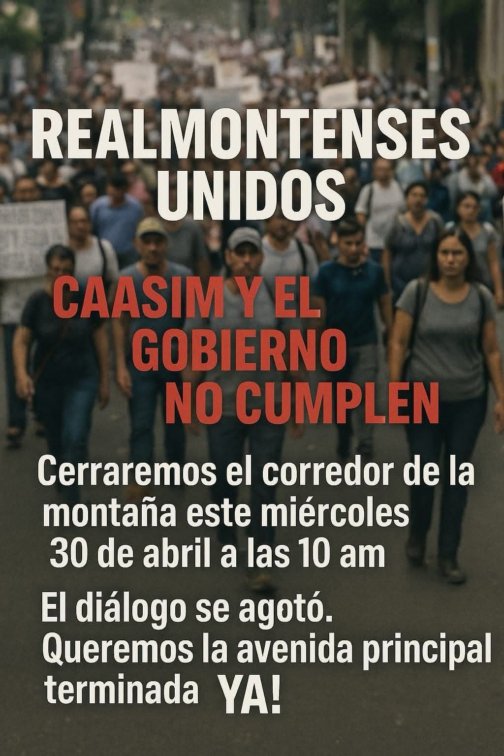 Vecinos de Real del Monte preparan bloqueo por falta de agua y abandono de obras