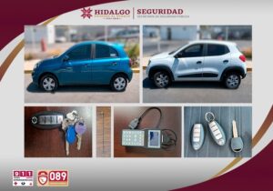 La SSPH decomisó herramientas usadas para el robo de vehículos
