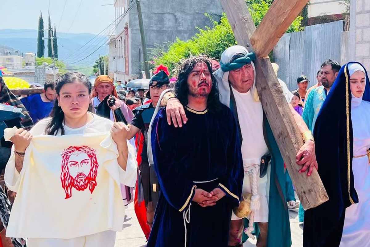 Juan logró el papel de Jesús tras 21 años de participar en la celebración de Semana Santa