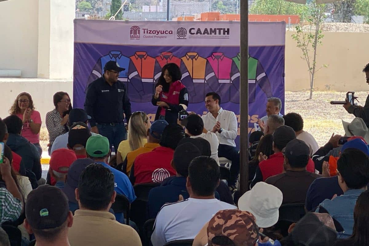Personal de la Caamth recibe uniformes y actualizarán el parque vehicular de la dependencia