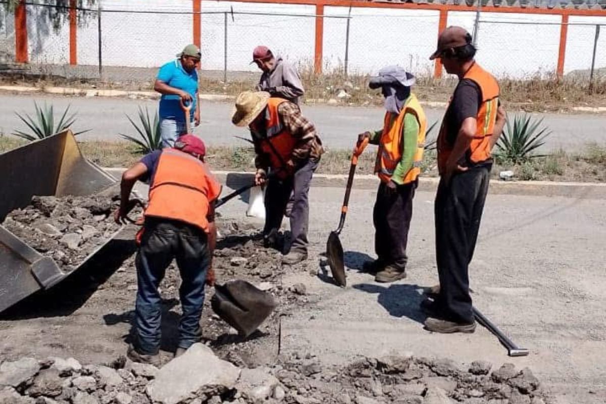 Hasta el momento, se han colocado aproximadamente mil 700 toneladas de asfalto | Foto: Especial