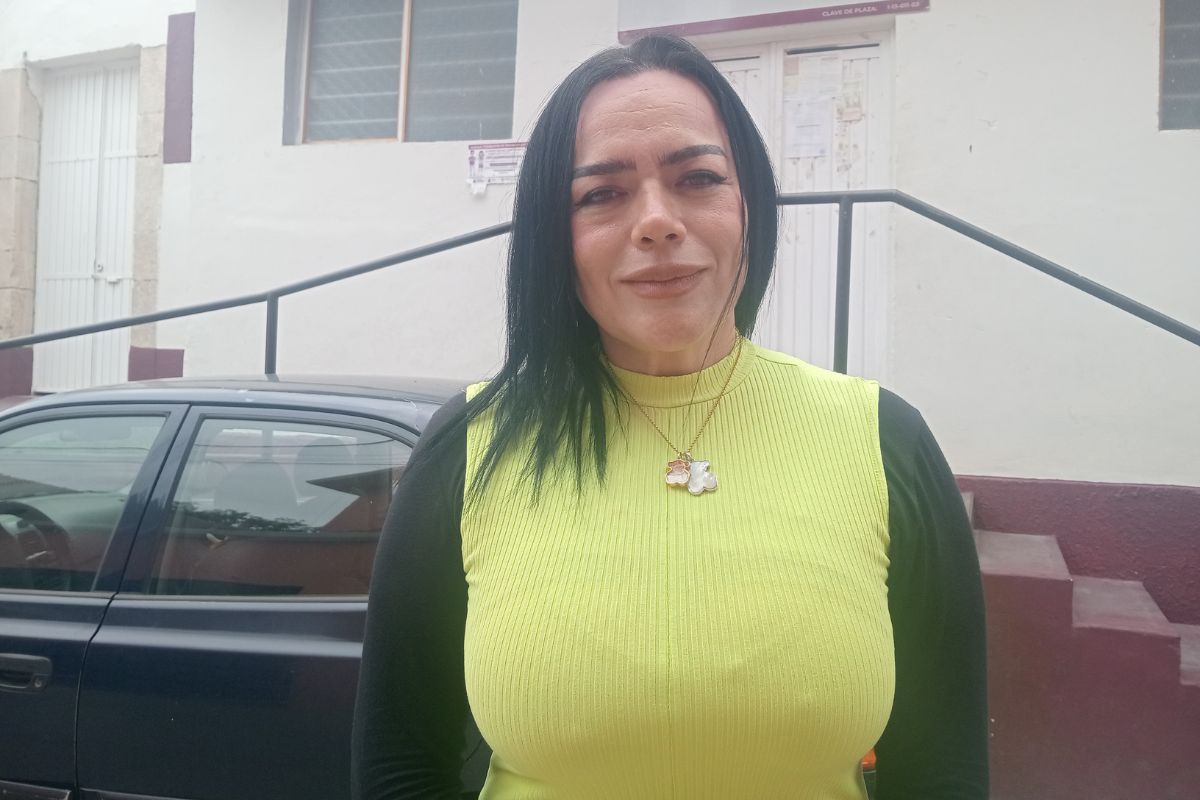 Erika Ortigoza indicó que trabajan en capacitaciones y talleres | Foto: Martha Sáenz