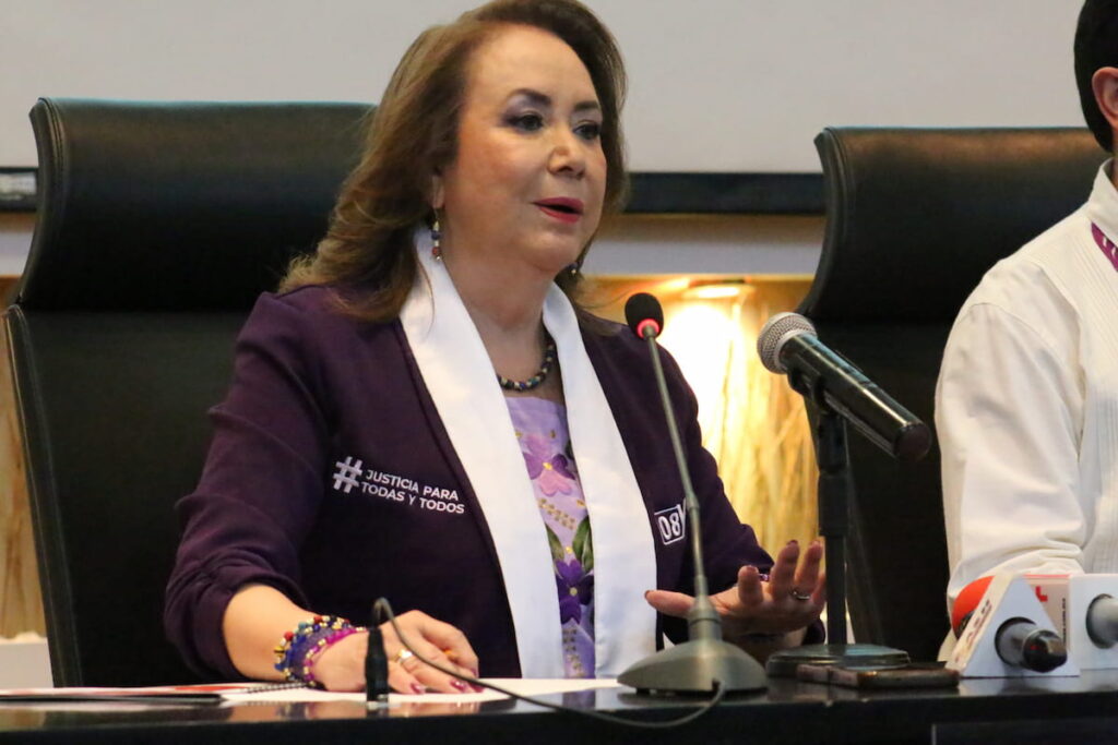 ¿Yasmín Esquivel usó protección oficial en evento del CCEH? Esto fue lo que respondió