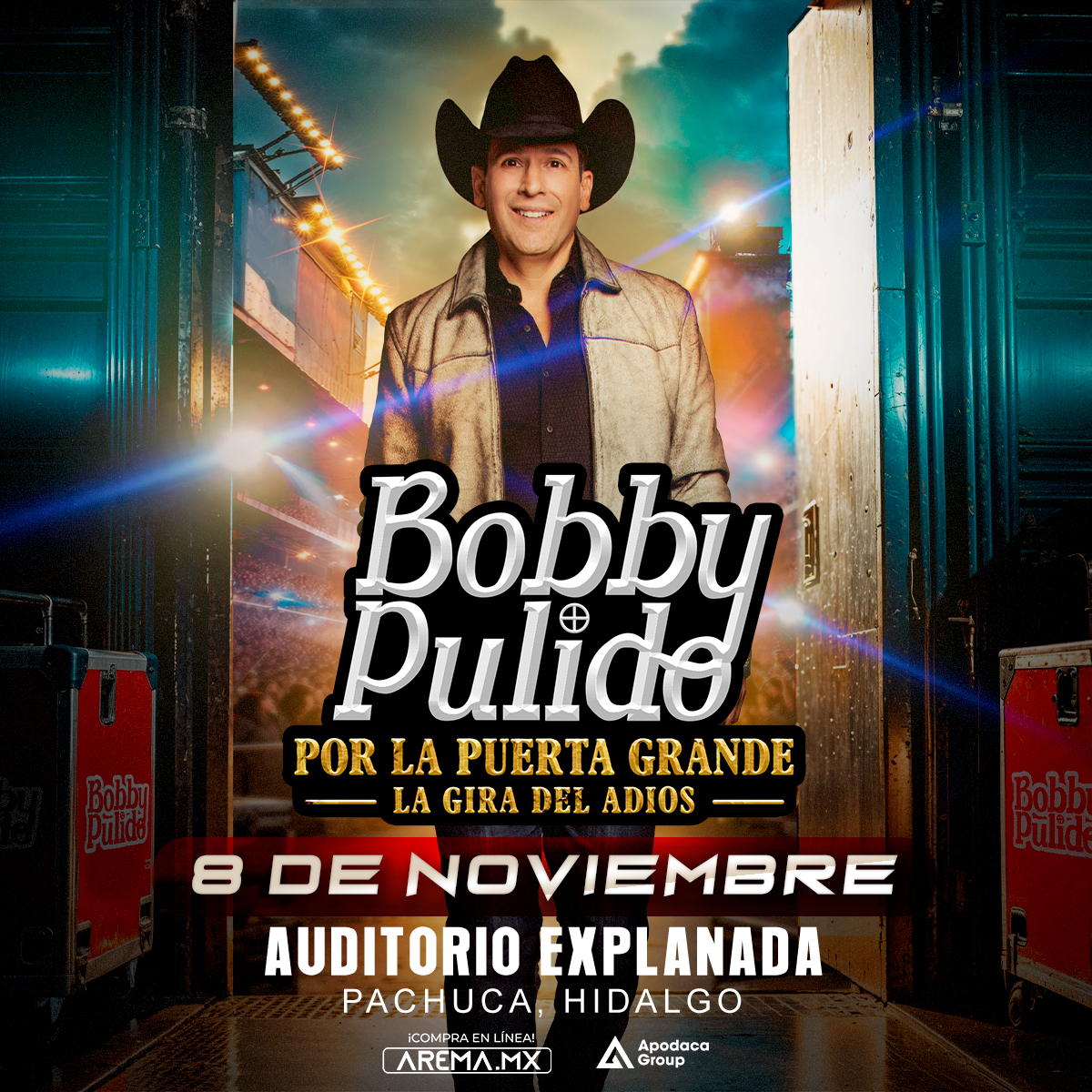 Bobby Pulido promete una noche inolvidable en Pachuca con su concierto de despedida