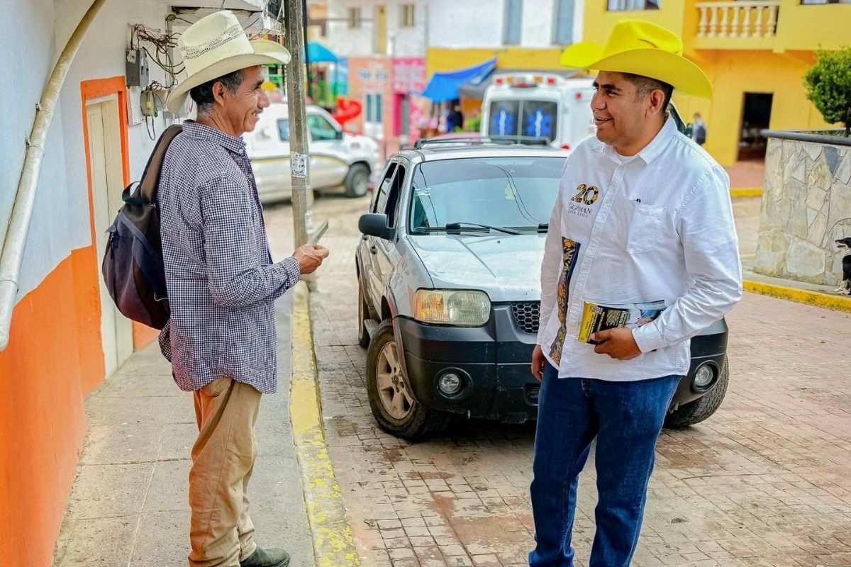 Germán Jaén León promete ser un juez cercano y humano durante su recorrido por Hidalgo
