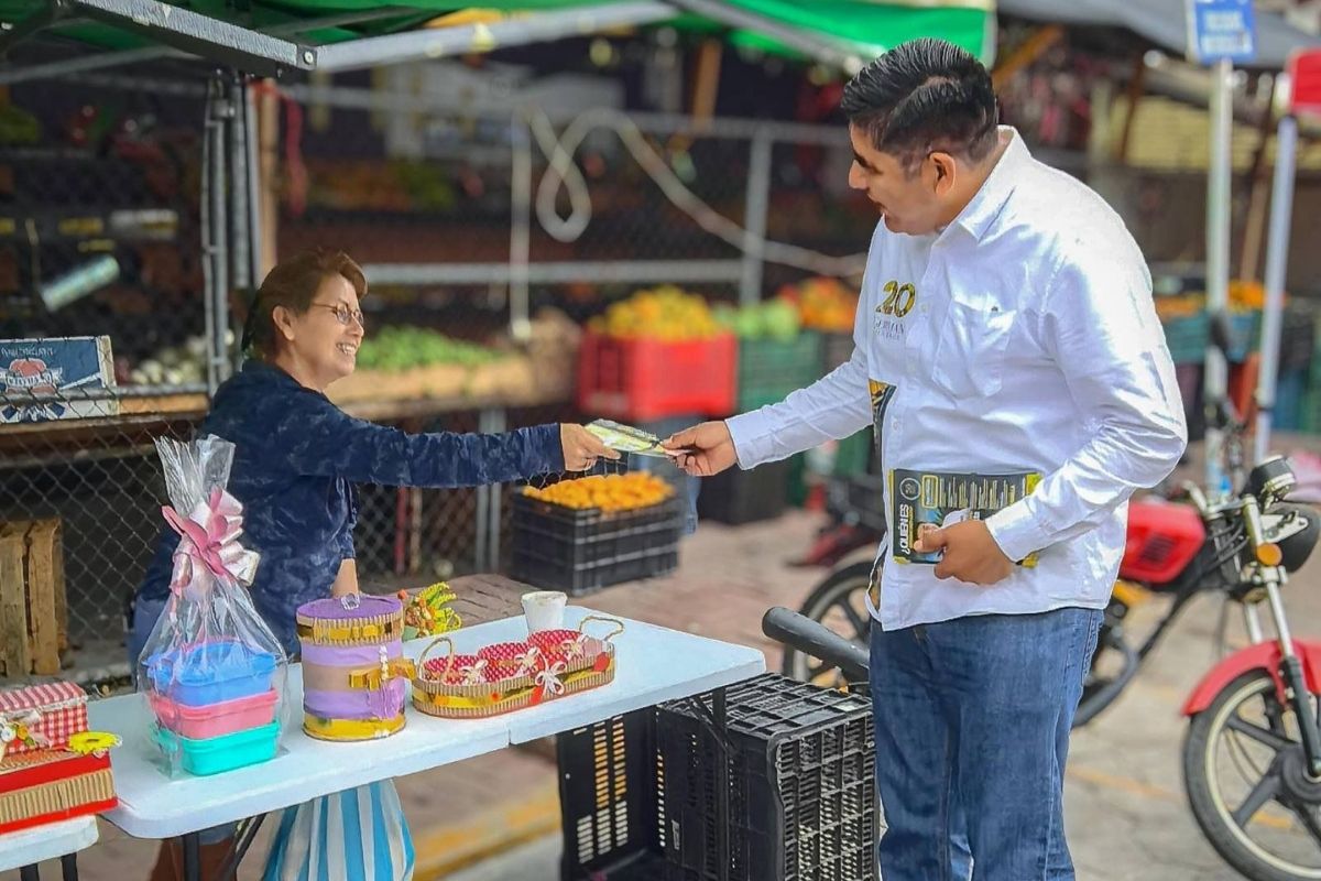 En su visita a Hidalgo, Germán Jaén León reafirma su compromiso con los más vulnerables del estado