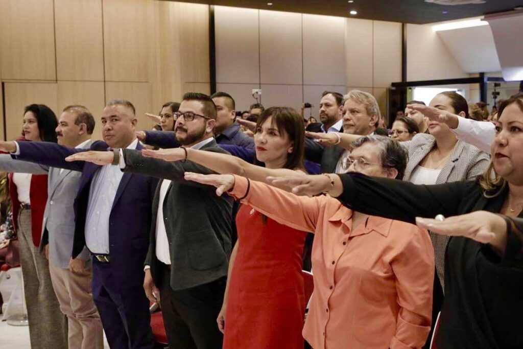 Se realizó la toma de protesta de todos los integrantes de la asociación de alcaldes de Hidalgo