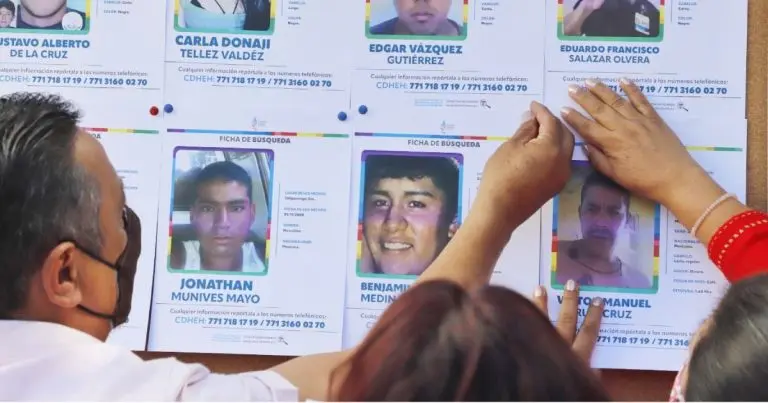 El municipio con mayor número de personas desaparecidas fue Pachuca, con 10 | Foto: Archivo