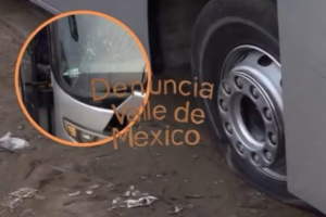Mediante redes sociales circularon fotografías de las unidades dañadas