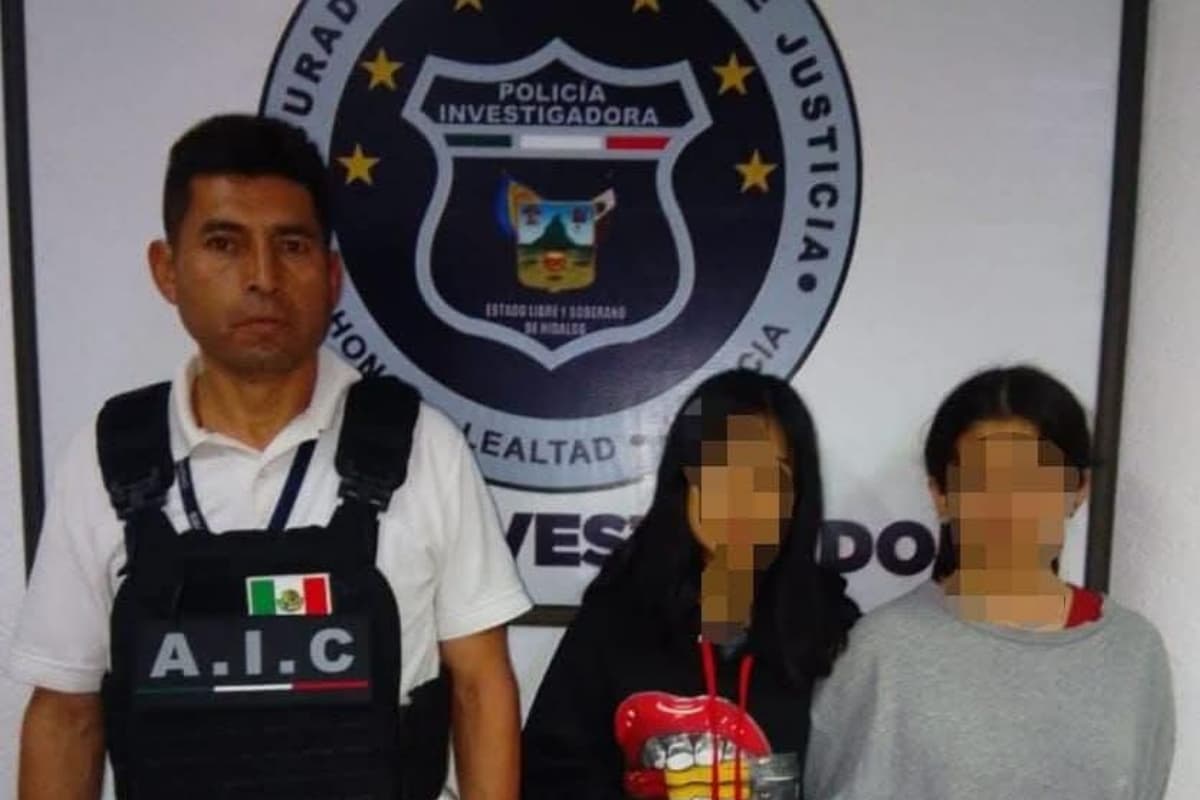 Las adolescentes fueron presentadas ante el Ministerio Público tras ser localizadas por la PGJEH