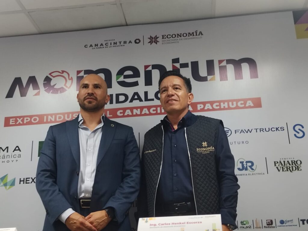 Hidalgo será sede de Momentum Expo Canacintra con 55 expositores industriales
