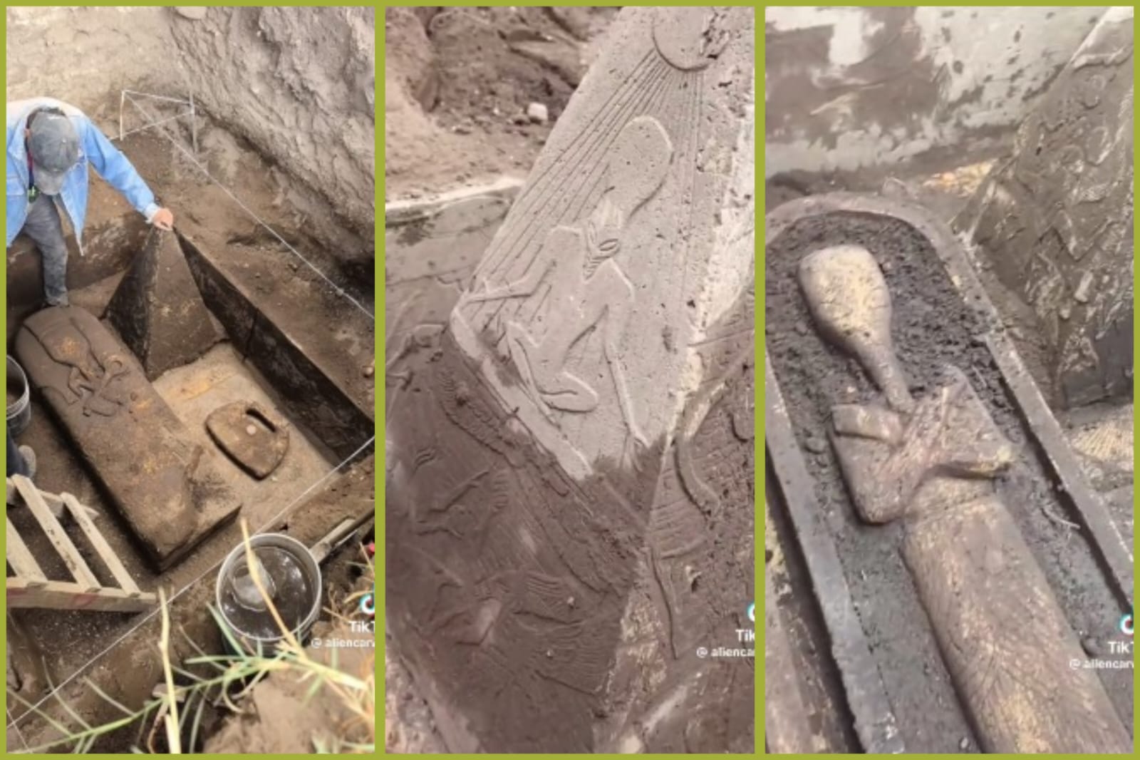 Zona arqueológica de Tula, donde falsamente se ubicó el supuesto hallazgo alienígena.