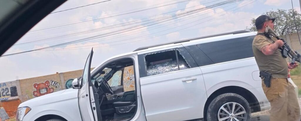 La PGJEH activó un operativo en bulevar Las Torres por camioneta sospechosa